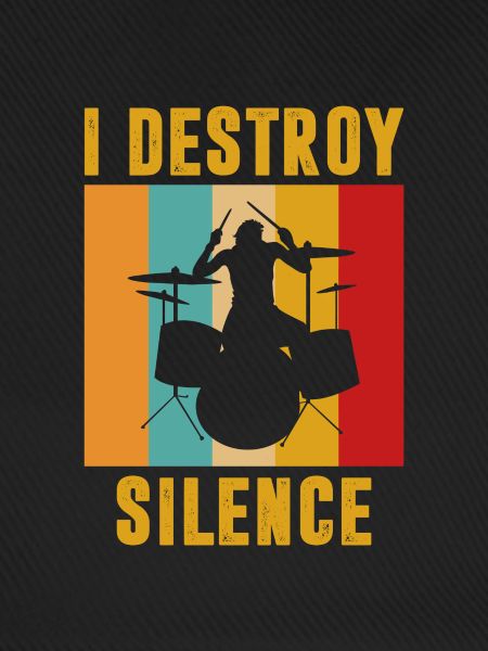 I destroy silence