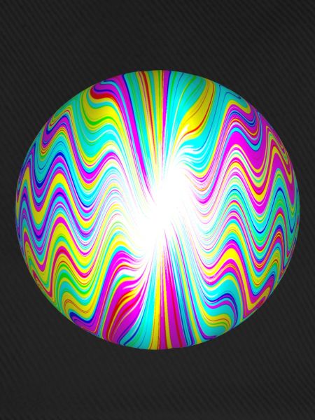 Psychedelic Bullet, Psychedelische Kugel.
