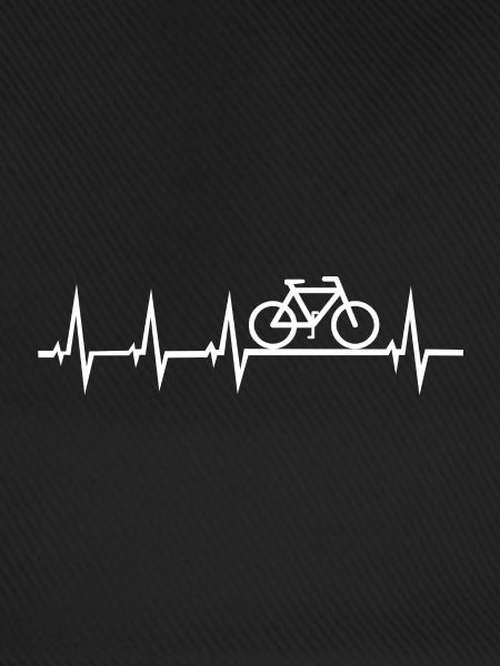 Herzschlag am Fahrrad
