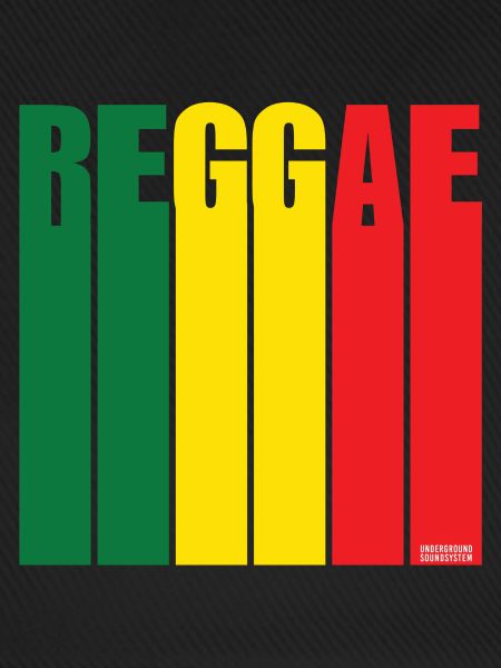 Reggae Farbblock Banner
