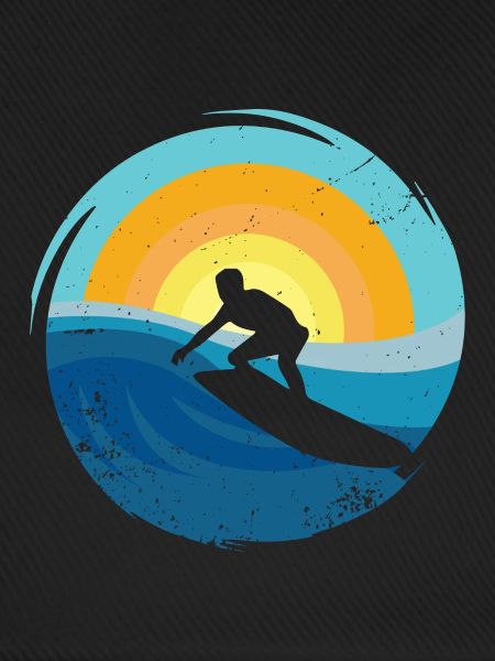 Surfer - Surfboard