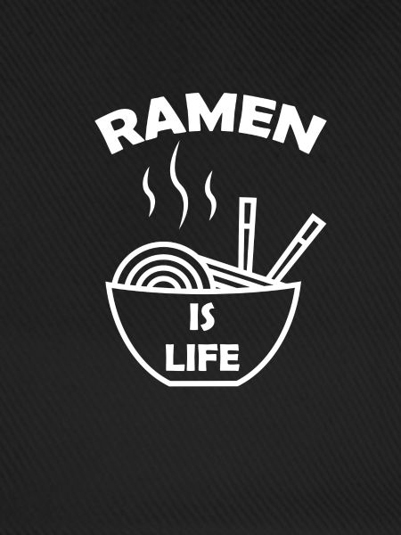 Ramen Nudeln ist Leben