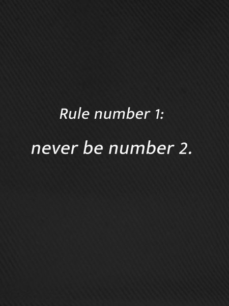 Regel Nummer 1