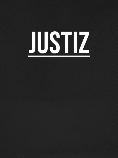 Einfaches dunkles Justiz Shirt Geschenkidee