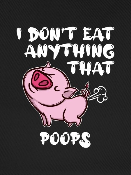 Statement Schwein Vegan