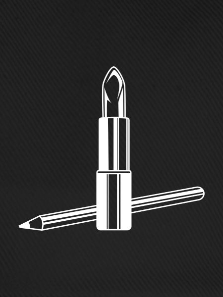 Lippenstift Symbol Make up