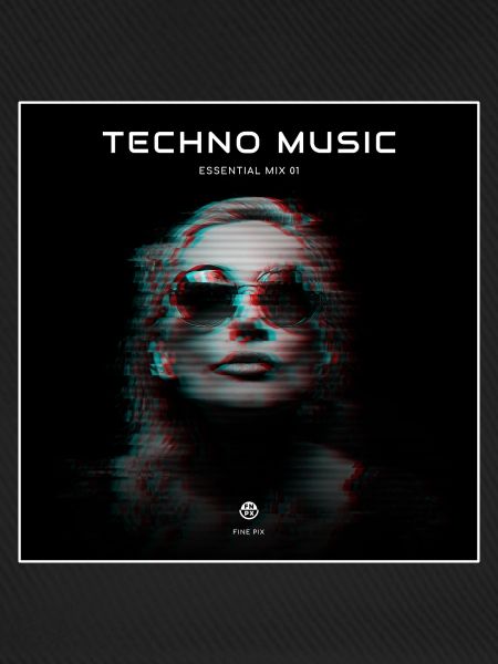 Techno Musik glitch