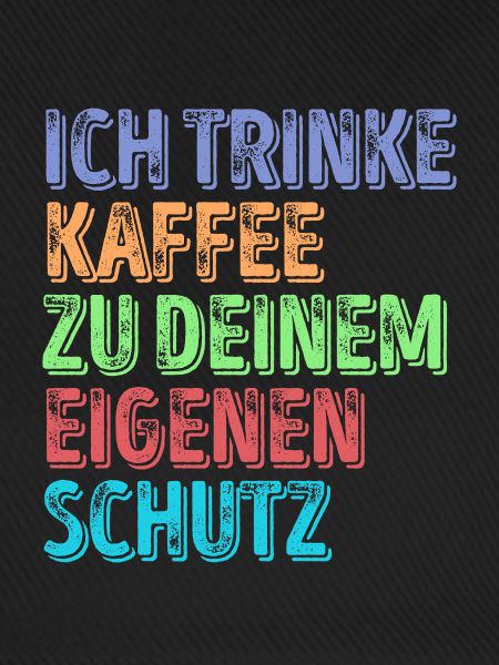 Kaffeeliebhaber Statement Kaffeetrinker Kaffee