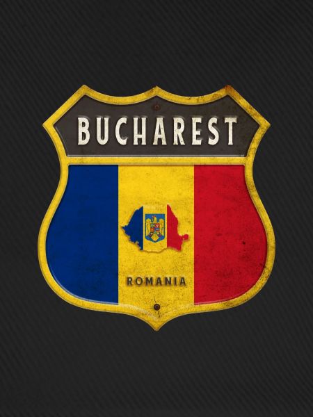 Bukarest Rumänien Wappen Design