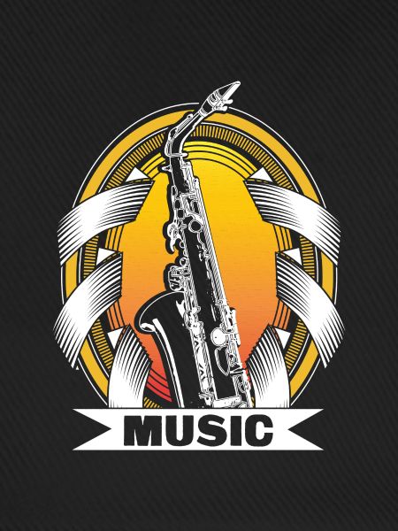 Saxophon Blues Konzert Geschenkidee