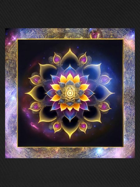 Mandala Lotusblume