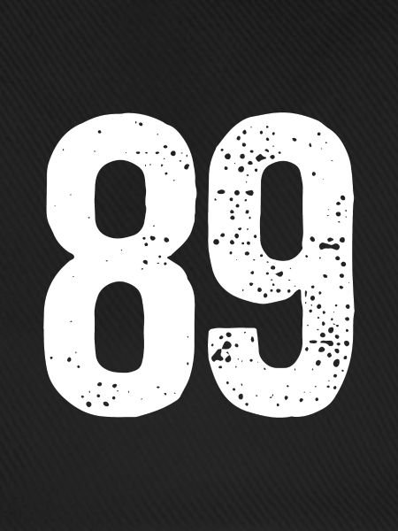 89 Zahlen Weiß