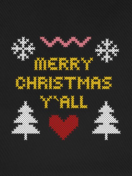 Warmes Weihnachtsmuster in Pixel Art