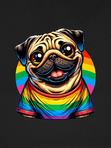 Vielfältiger Mops