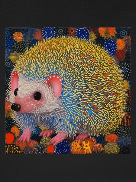 igel, bunt, tier, geschenk, geschenkidee