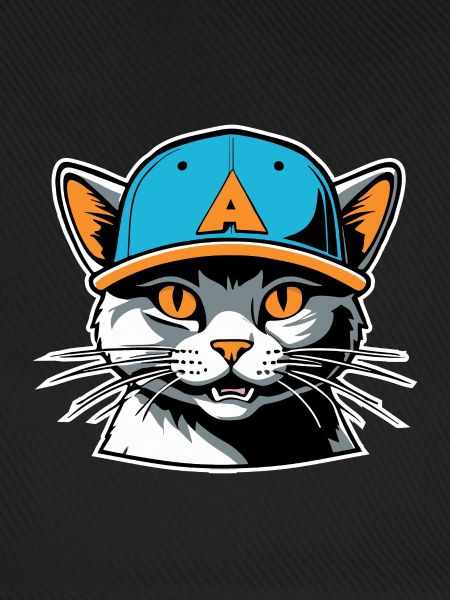 Katze mit Hut