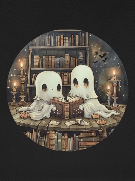 Geister Lesen Buch bibliothek