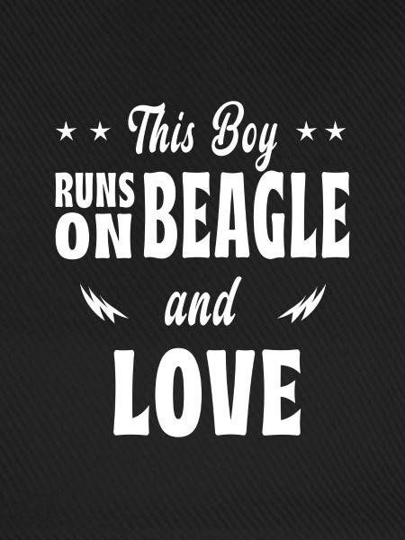 Dieser Junge Beagle Design