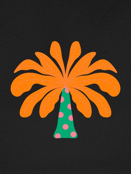Tropischer Palmbaum