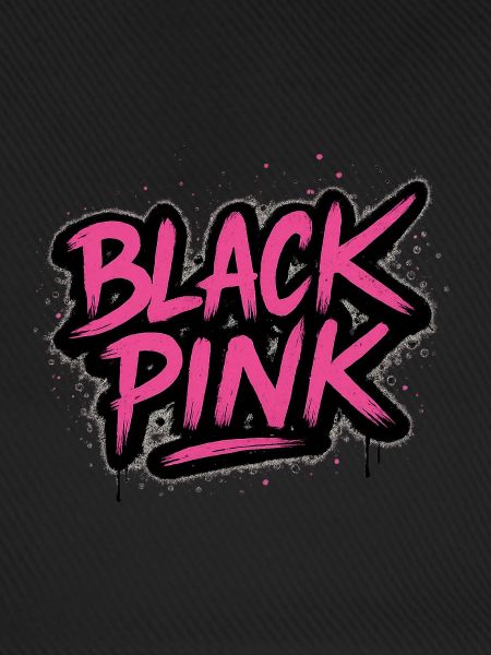 Pink Graffiti Kontrast