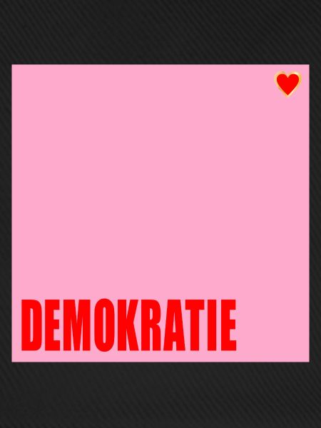 Politik Demokratie Herz