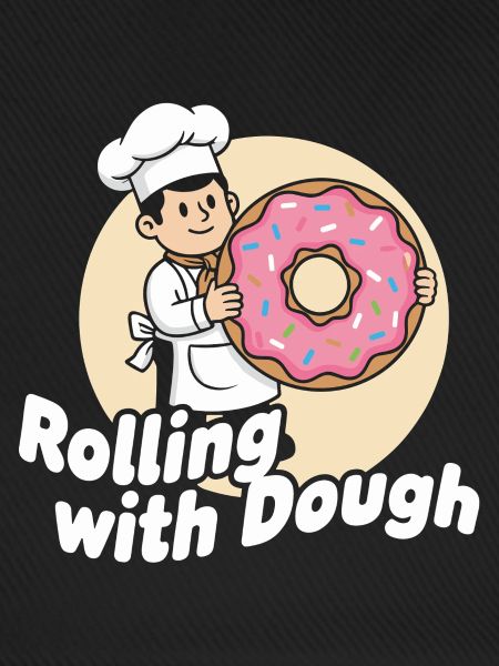 Donut Bäcker Cartoon
