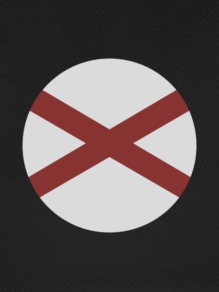Alabama-Rundflagge