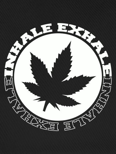 Cannabis Blatt Rundlogo