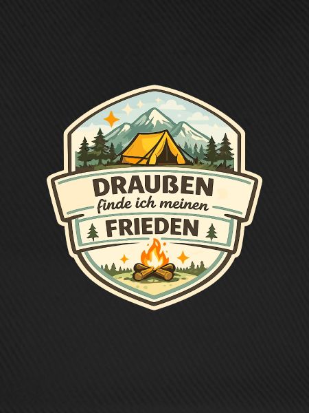 Campingfrieden Badge