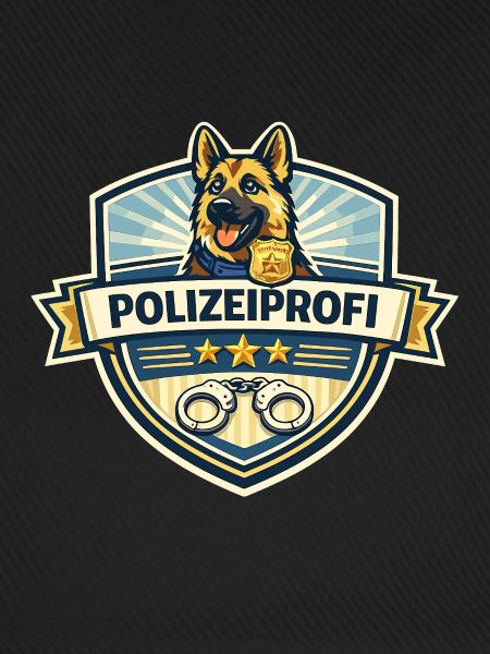 Polizeiprofi Diensthund Badge