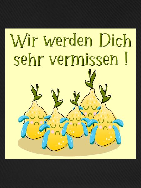 Abschied Team Zitronen