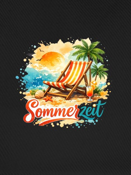 Sommerzeit im Liegestuhl