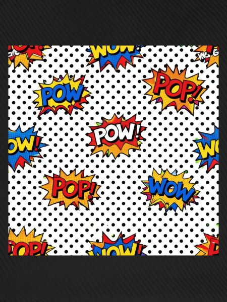 Pop-Art-Comic-Burst-Muster
