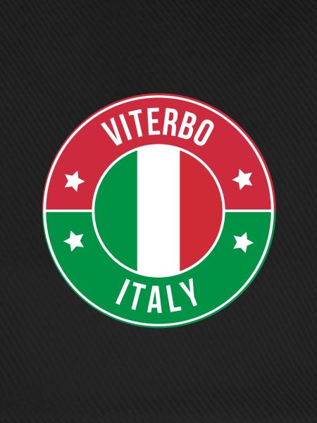 Viterbo Italien Abzeichenkreis