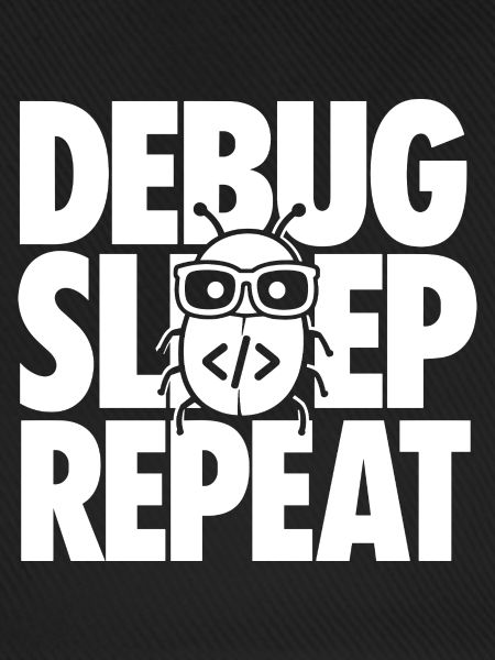 Debugging Programmierer Spruch für IT Nerds