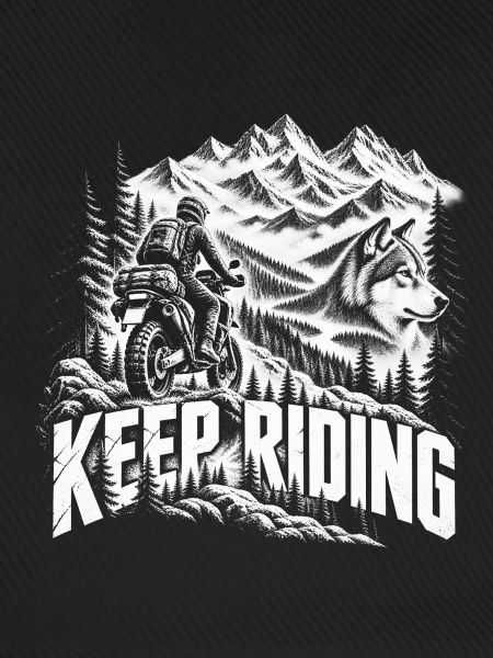 Weiterfahren – Motorrad-Bergabenteuer