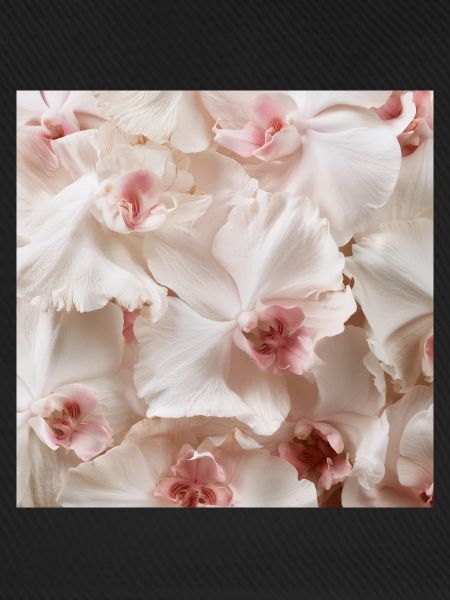 Trendige, rosa-weiße Orchidee