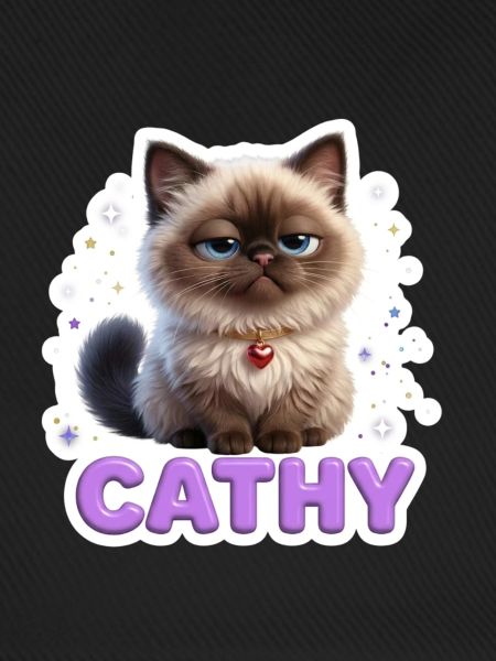 Fluffy Love Cathy
