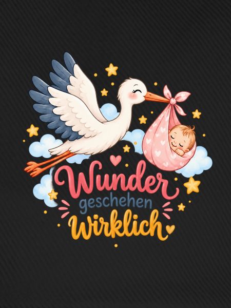 Wunder geschehen wirklich Storch Baby
