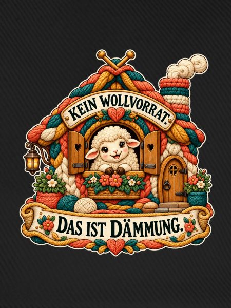 Wollhaus mit Schaf