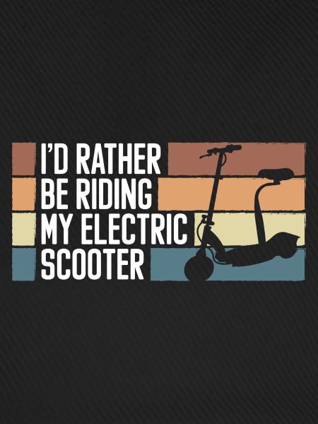Rollerfahrer E-Roller Hybrid