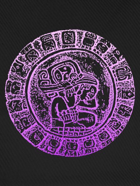 INKA Pyramide Maya Hieroglyphen