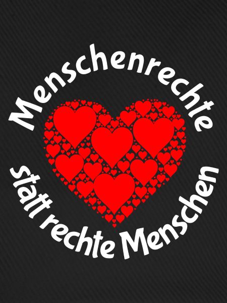 Menschenrechte statt rechte Menschen Statement