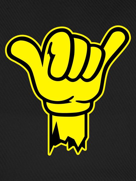 hand shaka finger