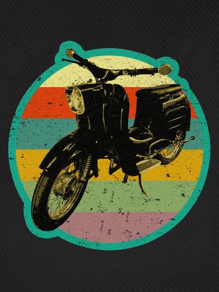 Moped Schwalbe retro Simmi