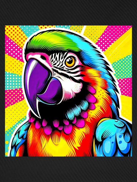 Papagei Pop Art