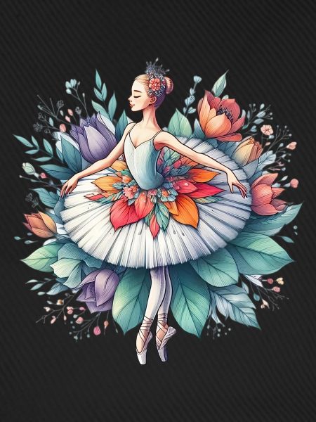 Balletttänzerin mit Tutu