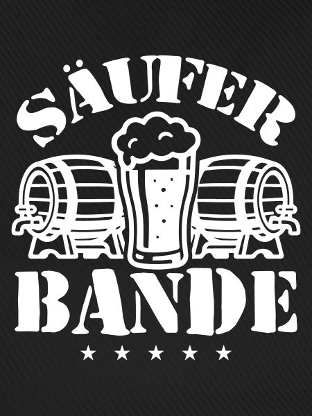 Säufer Bande Bier