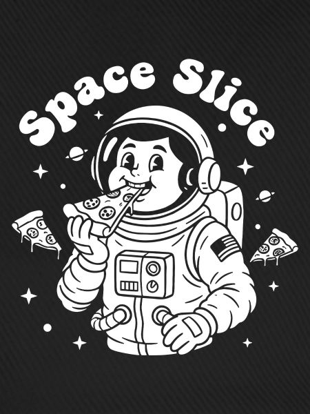Space Slice Astronaut Pizza