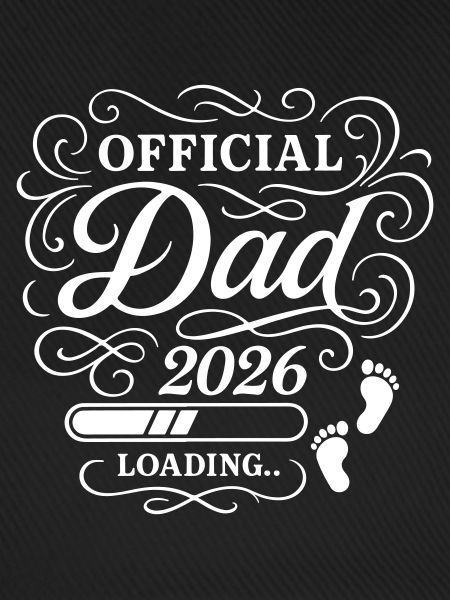 Dad 2026 Papa Loading Vaterschaft